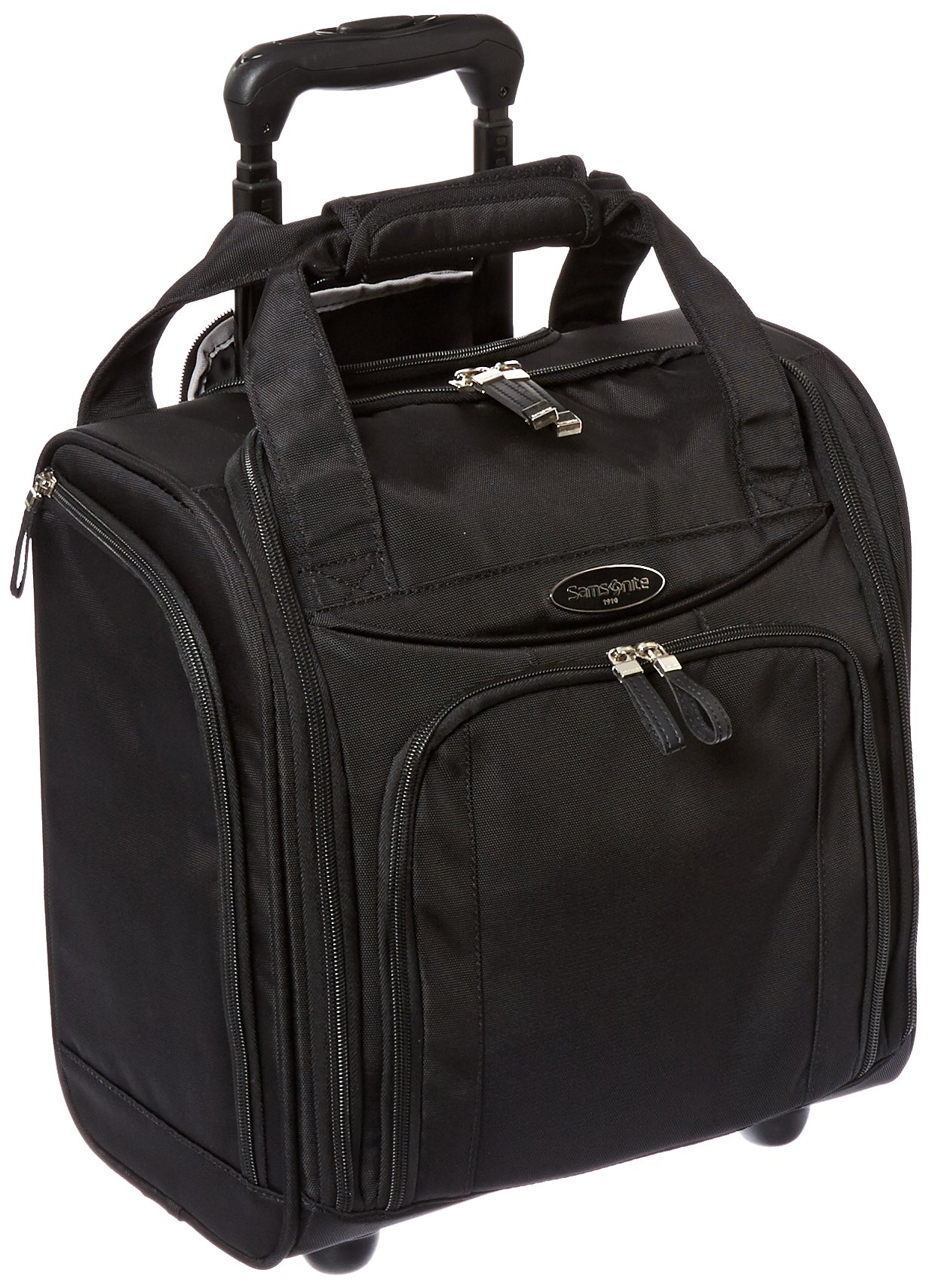 Upright Wheeled CarryOn Underseater Luggage, Black, Small Buy Online