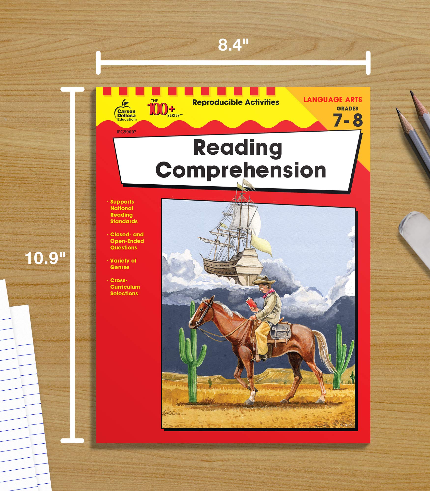 Mua Carson Dellosa The 100+ Series: Grade 7-8 Reading Comprehension ...
