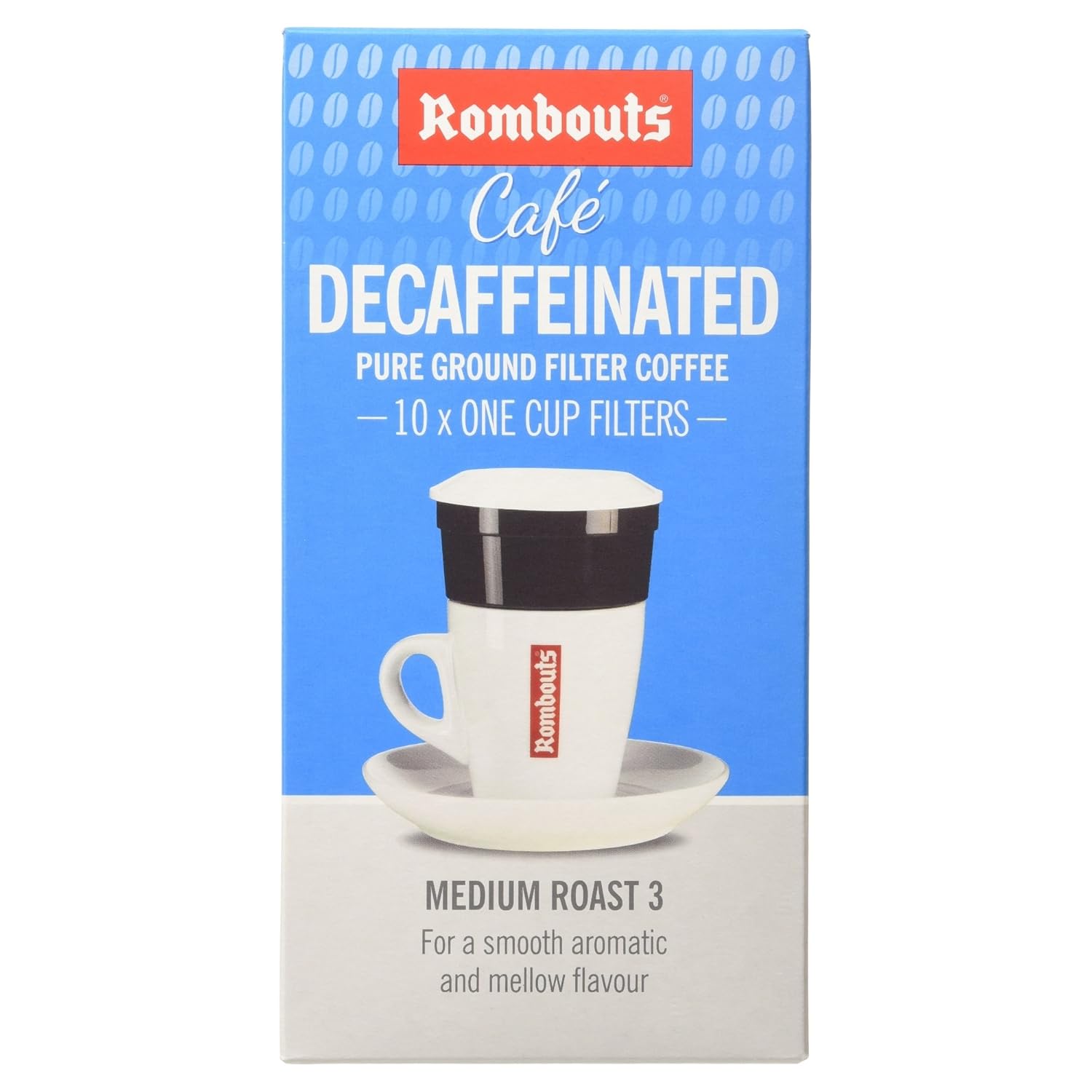 Rombouts Decaffeinated Individual Filter Coffees (10) Grocery & Gourmet Food