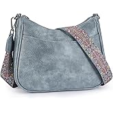 APHISON Trendy Leather Crossbody Purse with Adjustable Strap, Women's Shoulder Handbag