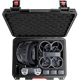 FPVtosky Hard Case for DJI Avata 2 Drone/Fly Smart Combo(for DJI Goggles N3, CASE ONLY), Waterproof Carrying Case for RC Motion 3, FPV Remote Controller 3 and Battery Accessories