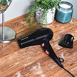 Remington My Stylist 1900W Hair Dryer Ionic Ceramic Cool Shot Black Pink D2000 view 3
