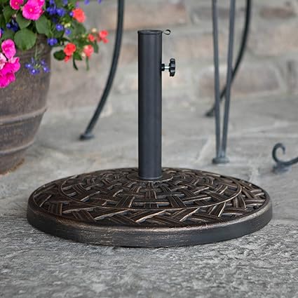 polyresin umbrella base