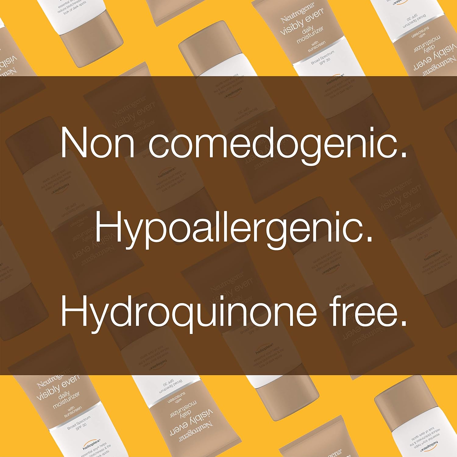 Neutrogena Visibly Even Daily Facial Moisturizer With Broad Spectrum SPF 30 Sunscreen, Face Lotion with Soy for Skin Discoloration, Dark Spots & Even Skin Tone, Hypoallergenic, 1.7 fl. Oz : Facial Creams And Moisturizers : Beauty