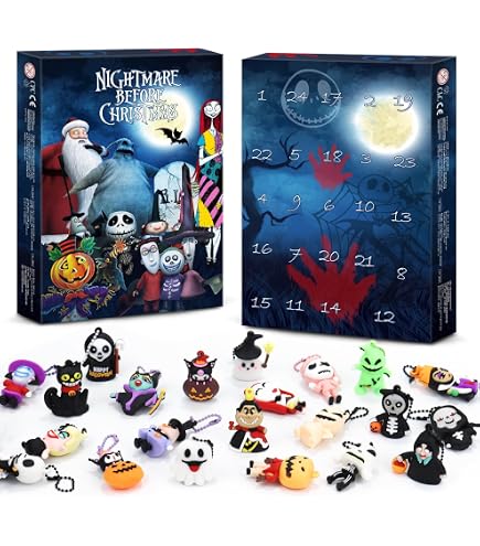 2025 Halloween Collectible Calendar Halloween Advent Calendar 2025 - 24 ...