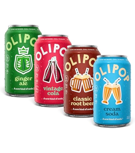 Amazon.com : OLIPOP Prebiotic Soda Pop, Crisp Apple, A New Kind of
