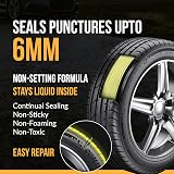 AirMan Tyre Repair Kit with Valve Sealant and Air Compressor - 6mm Seal view 4