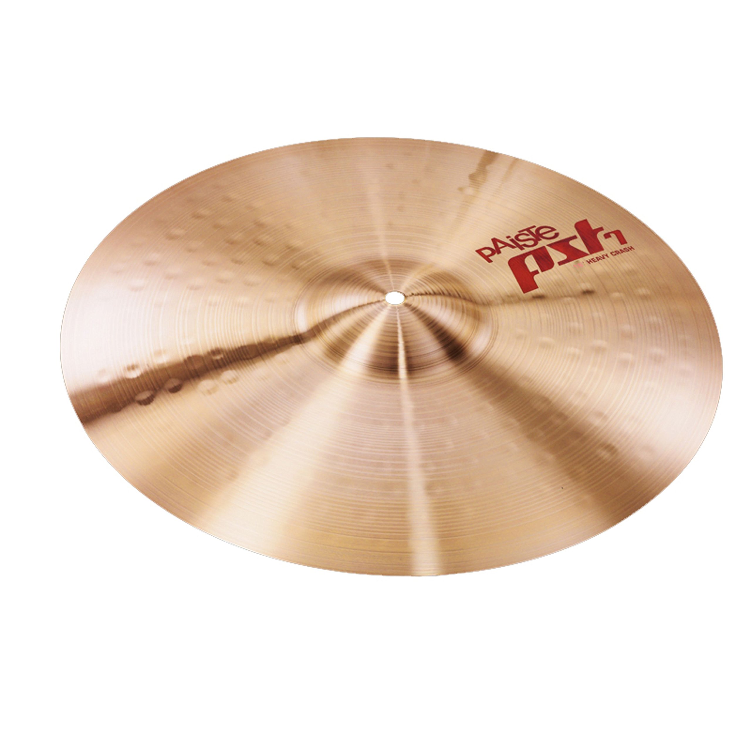 Paiste 16" PST 7 Heavy Crash Cymbal | Durable, Powerful Sound for Rock & Metal Drummers