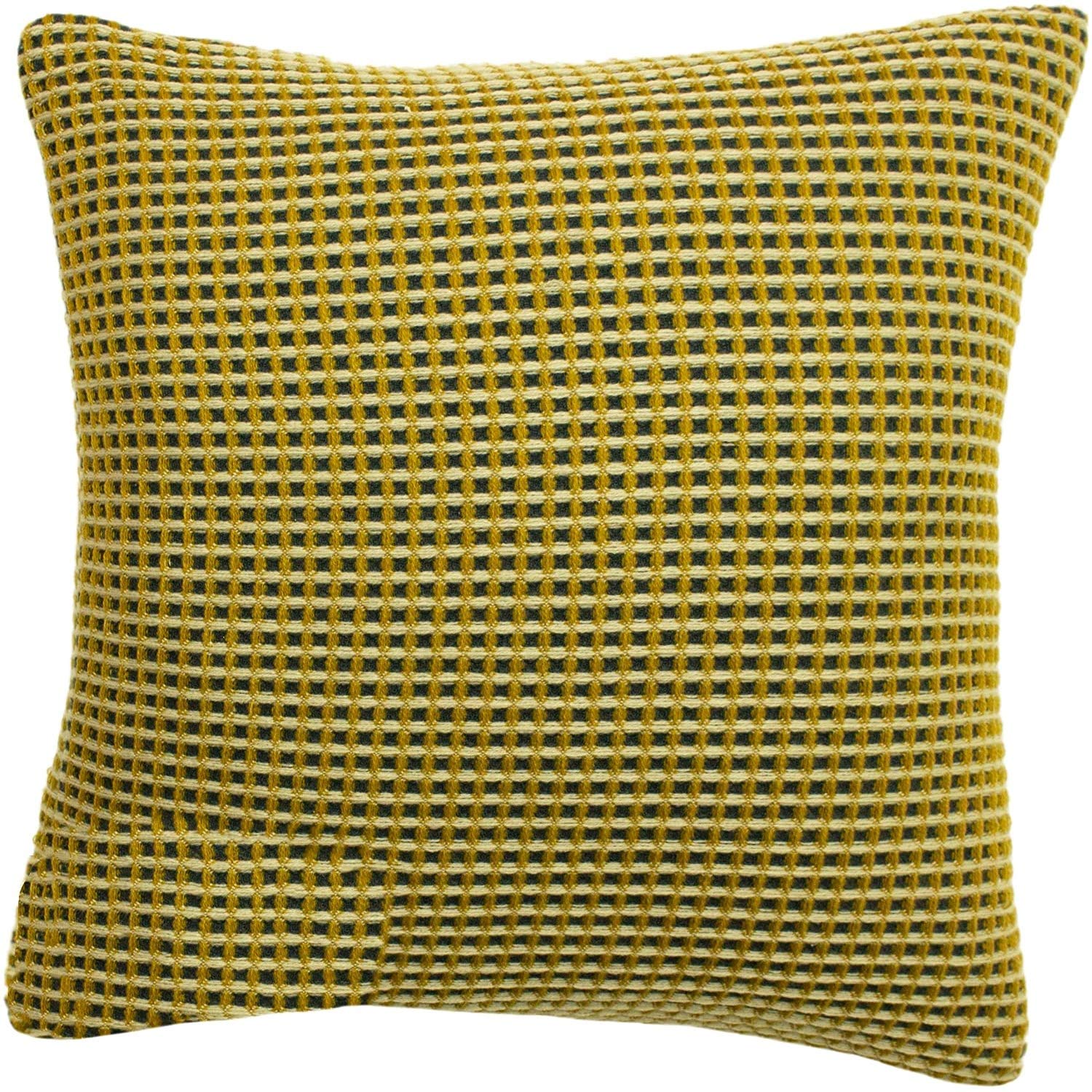 furn. Rowan Cushion Cover, Ochre, 45 x 45cm
