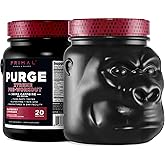 Primal Purge Xtreme Pre-Workout (Raspberry Lemonade Flavor) (20 Servings) - Gluten-Free + Non-GMO