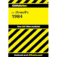 CliffsNotes on Orwell's 1984 book cover