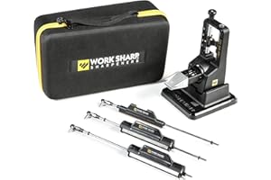 Work Sharp Precision Adjust Elite Knife Sharpener - Adjustable Knife Sharpening System - For Hunting, Serrated & Kitchen Kniv