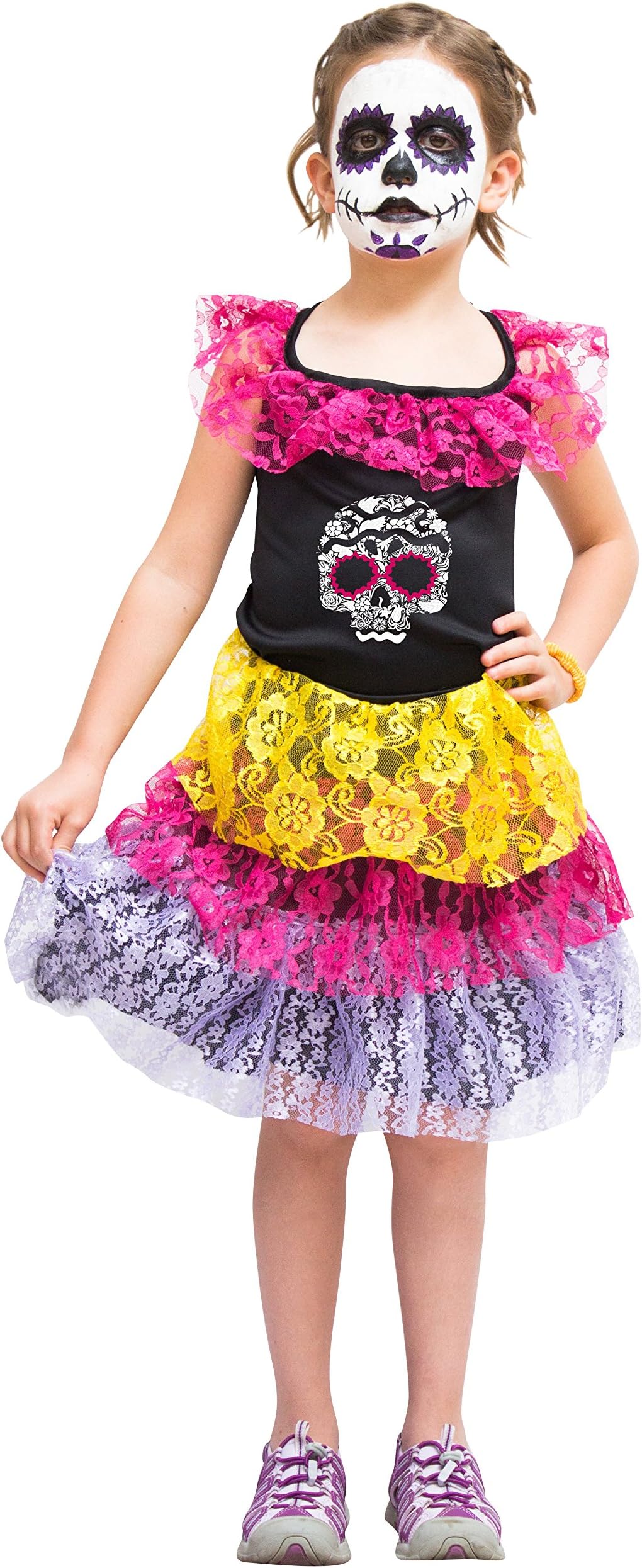 The Catrina Heart Girls Dress Costume Made In Mexico