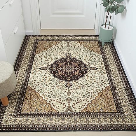 Amazon レトロ ラグ おしゃれ アンティーク ラグマット カーペット マット 敷きマット 玄関マット じゅうたん 1畳 2畳 3畳 4畳 カラー パッチワーク ビンテージ ヨーロピアン 男前 西海岸 ヴィンテージ かわいい 花柄 玄関マット 1 180cm 玄関マット オンライン通販