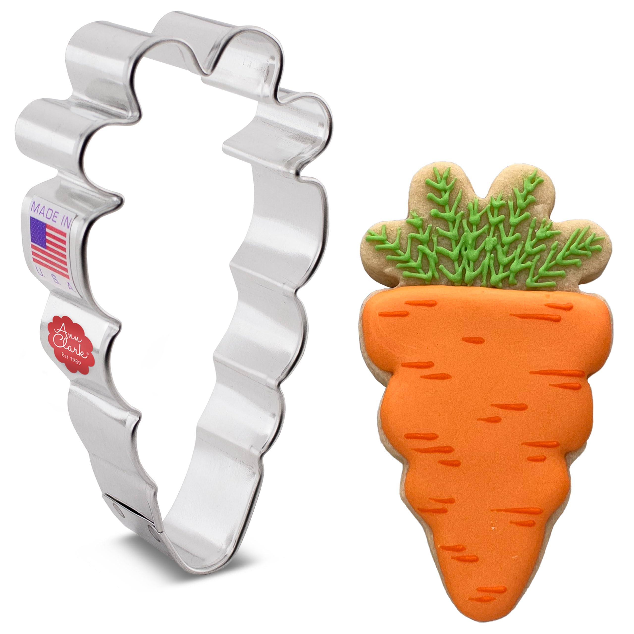 Ann Clark Cookie Cutters Carrot Cookie Cutter, 10.2 cm