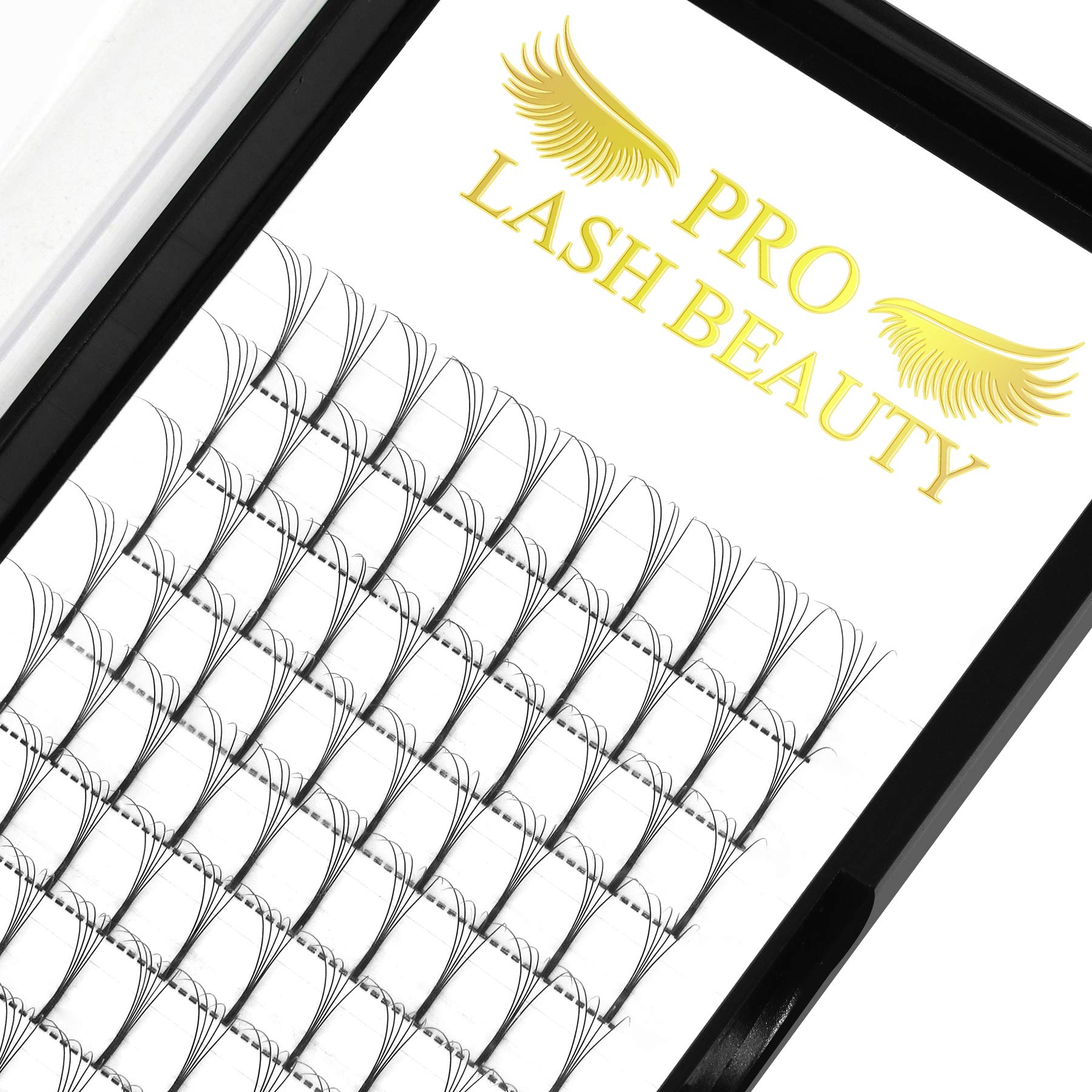 Pre Made Fan Eyelash Extensions 5D-C-0.07-13 Long Stem Pre Fanned Russian Volume Lashes 0.07 0.10 Premade Fans Eyelash Extension C D curl Lash Extension 5D-C-0.07-13