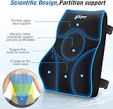 POOTACK Lumbar Support Cushion Memory Foam Back Support view 3