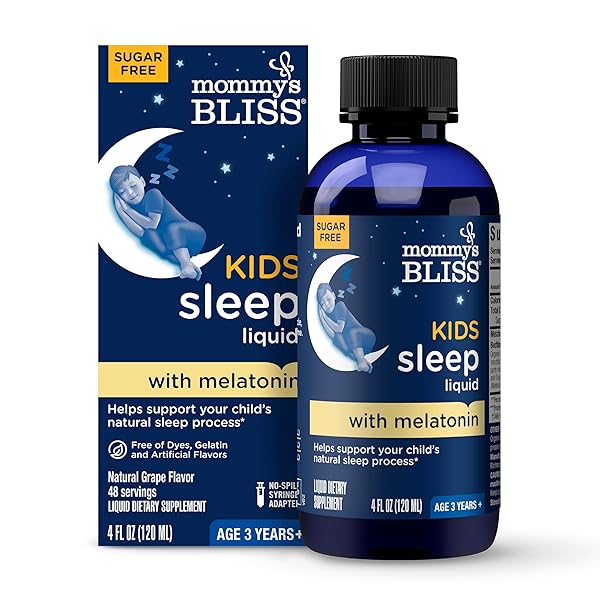 MOMMY’S BLISS KIDS SLEEP LIQUID WITH MELATONIN &...