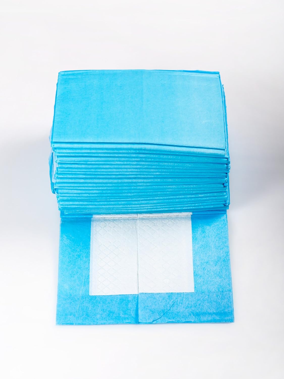 blue pee pads