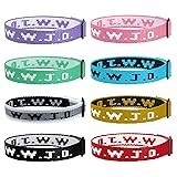 SKYFUN WWJD Bracelets Webbing What Would Jesus Do