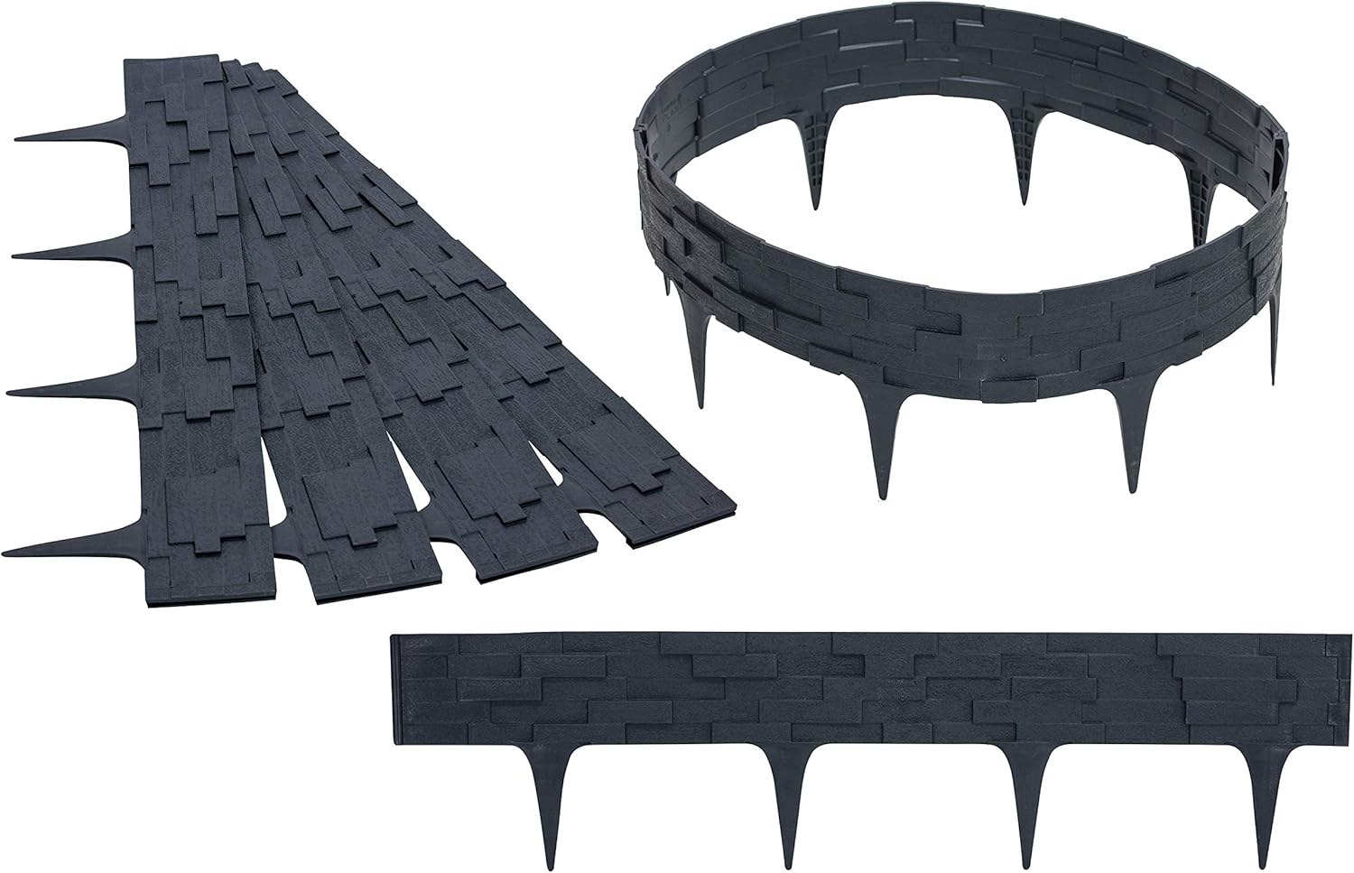 Jardinería Gardenia de 3,16 m terracotta con aspecto de piedra Borde