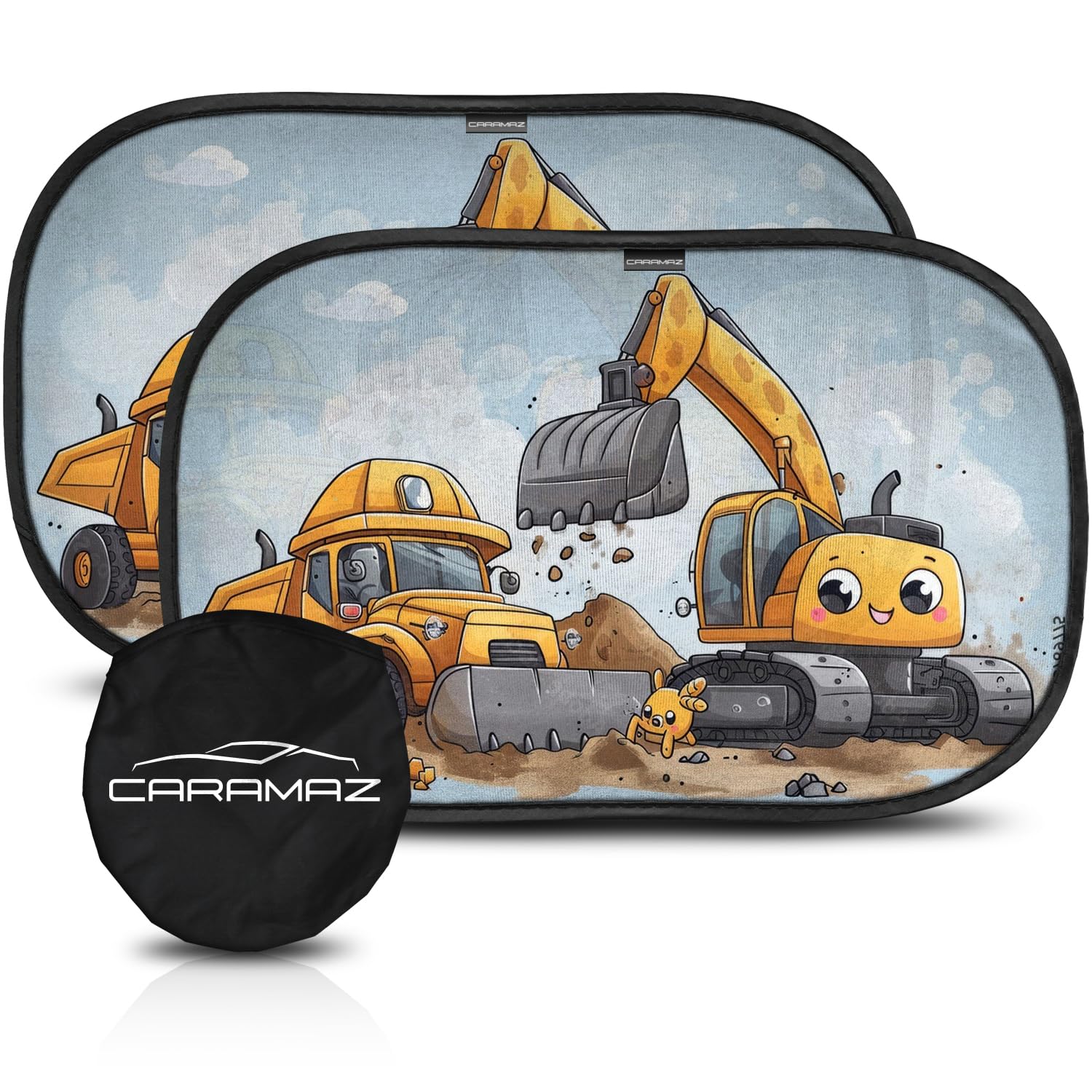 Photo 1 of CARAMAZ Car Window Shade for Baby with Certified UV-Protection 2 Pack - 20"x12"