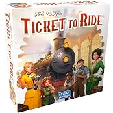 Asmodee Ticket to Ride Board Game (2025 Refresh) - A Cross-Country Train Adventure for Friends and Family, Strategy Game for Kids &amp; Adults, Ages 8+, 2-5 Players, 30-60 Minute Playtime