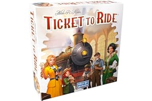 DAYS OF WONDER Asmodee Ticket to Ride Board Game (2025 Refresh) - A Cross-Country Train Adventure for Friends and Family, Strategy Game for Kids & Adults, Ages 8+, 2-5 Players, 30-60 Minute Playtime