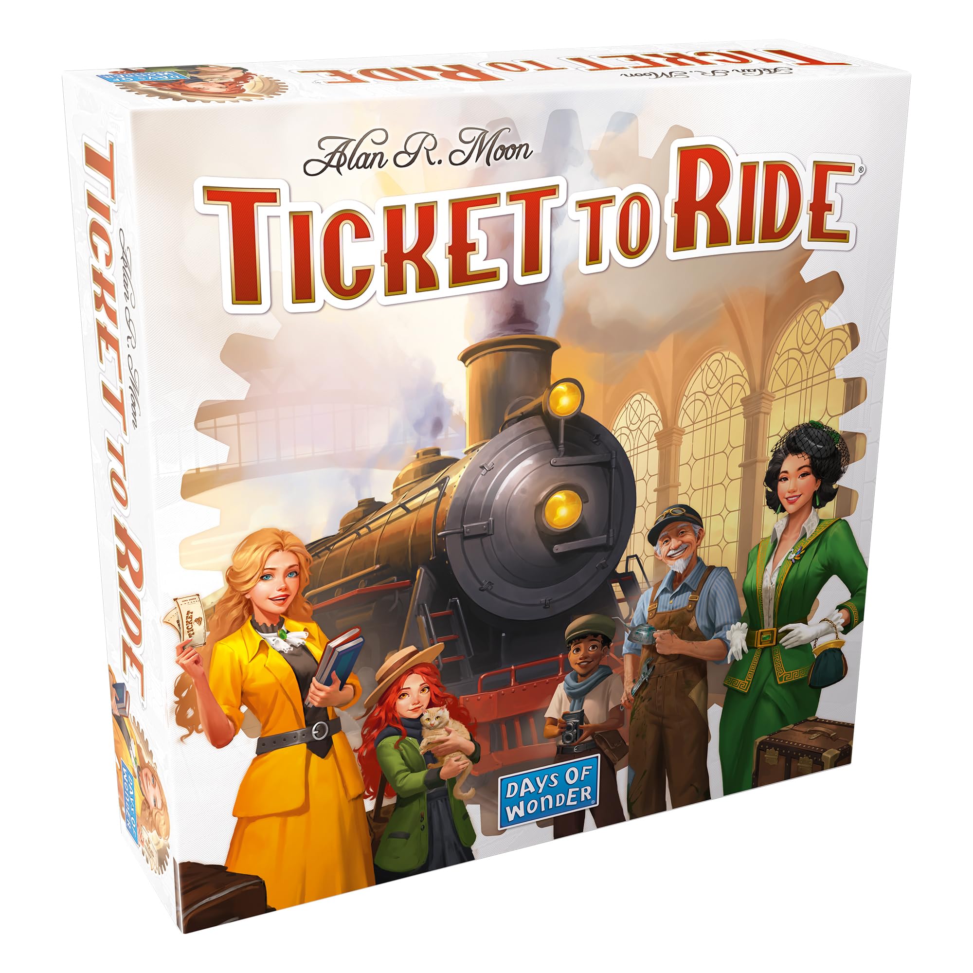 Photo 1 of Asmodee Ticket to Ride Board Game (2025 Refresh) - A Cross-Country Train Adventure for Friends and Family, Strategy Game for Kids & Adults, Ages 8+, 2-5 Players, 30-60 Minute Playtime