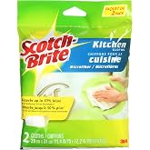 Scotch-Brite Premium Microfiber Kitchen Cloth, 2 Pack