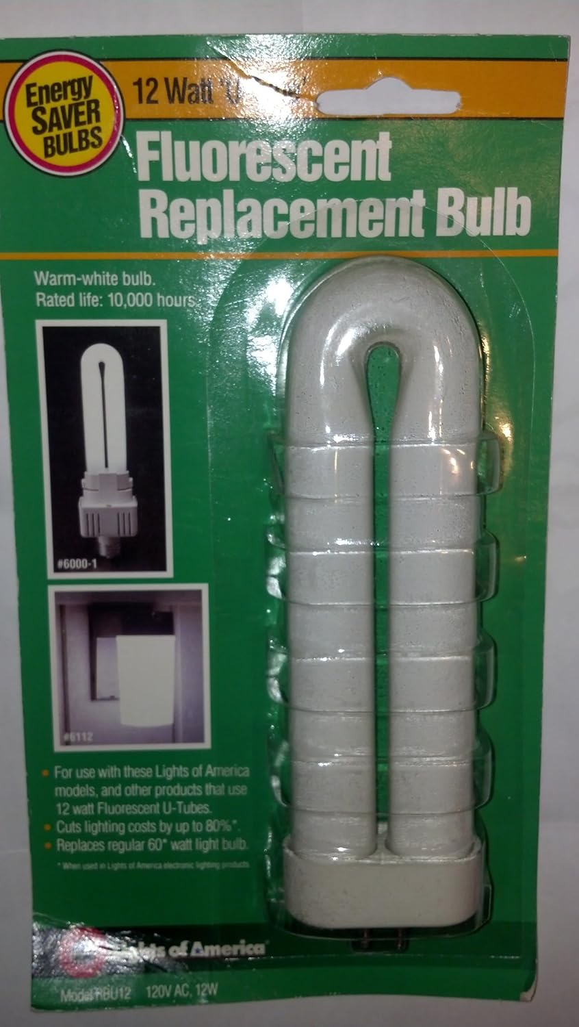 Lights of America 12W Replacement Bulb (RBU12) FUL12T6W