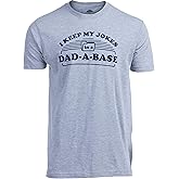 I Keep My Dad Jokes in a Dad-A-Base | Funny Father Tee, Grandpa ShirtDaddy Father's Day Pun Humor T-Shirt