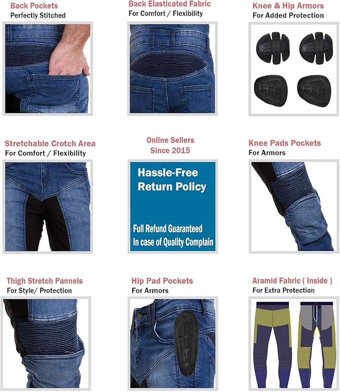 qaswa motorcycle jeans