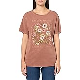 Lucky Brand Womens Flower District Boyfriend Tee