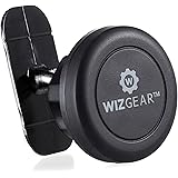 WizGear Universal Stick On Dashboard Magnetic Car Mount Holder for Cell Phones and Mini Tablets with Fast Swift-snap Technology