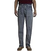 Bailey's Point Men's Fashion Bootcut & Striaght Jeans Regular Fit Silver Jeans Western Denim Jeans
