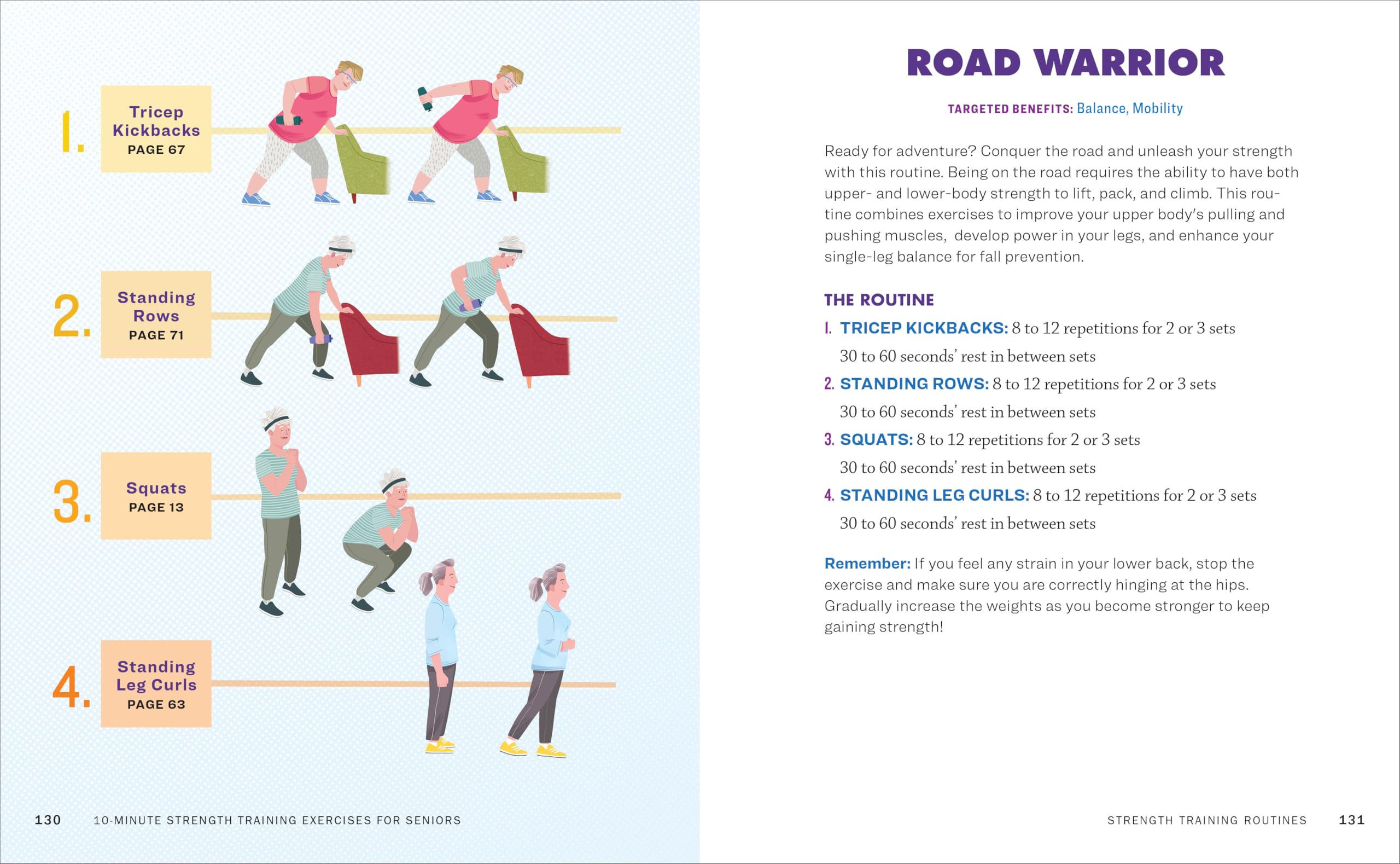 10-Minute Strength Training Exercises for Seniors: Exercises and Routines to Build Muscle, Balance, and Stamina