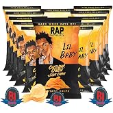 Rap` Snacks Potato Chips 1 oz (Curated by RJ Snacks Value Pack) (1 oz, Lil Baby Cheddar Cheese + Sour Cream)