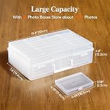 Lifewit Photo Storage Box 4x6 Case 14 Inner Boxes 80-100 Photos view 3