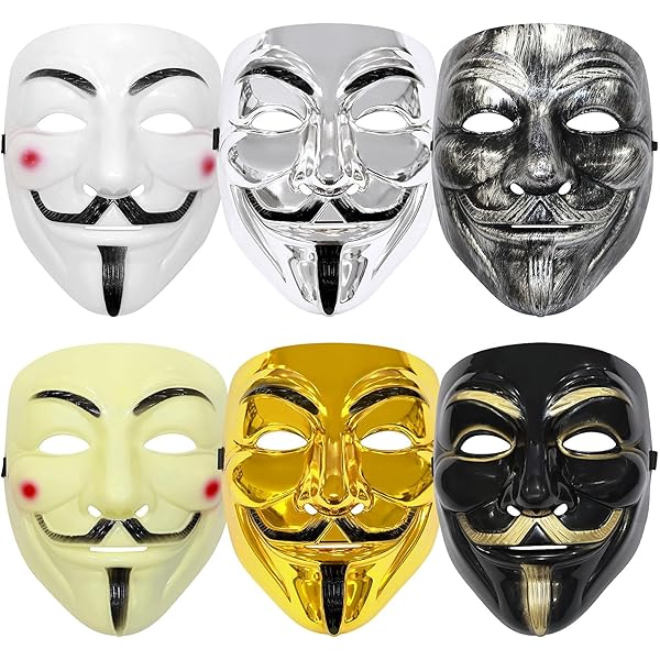 Amazon.com: Guy Fawkes V For Vendetta Mask : Clothing, Shoes & Jewelry