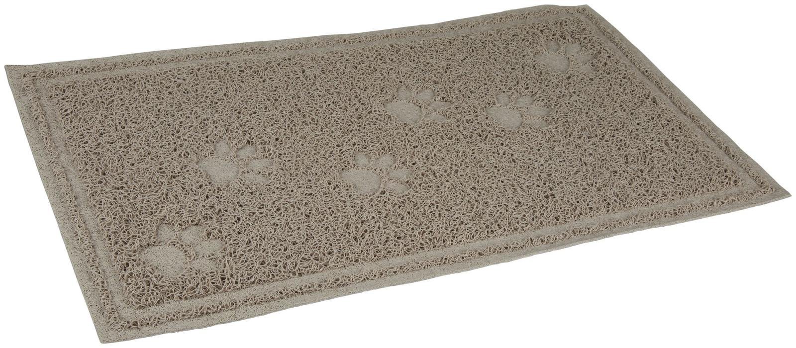 Petmate Arm & Hammer Litter Mat with Paw Design, 23 by 13-Inch