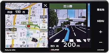 デンソーテン販売 イクリプス(ECLIPSE) カーナビ AVN-D8W ドライブレコーダー内蔵 地図無料更新 地デジ(ワンセグ/フルセグ)/VICS WIDE/SD/CD/DVD/USB/Bluetooth/Wi-Fi 7型ワイド AVN-D8W
