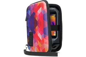 USA Gear Thermal Imager Case - Hard Thermal Imager Carrying Case - Compatible with FLIR C5, FLIR C3, FLIR C2, Seek Reveal, Seek XR, Seek PRO, Seek Fastframe XR, and More Thermal Imagers - Geometric