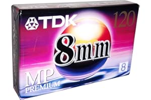 TDK P6120MP 8mm MP Premium Video Tape