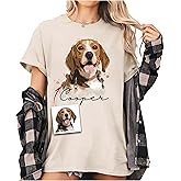 VulcanAce Custom Photo Shirts for Men Women, Shirts with Faces on Them Custom, Personalized Shirts for Boyfriend Girlfriend