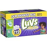 Luvs With Ultra Leakguards Diapers, Size 6, 112 Count