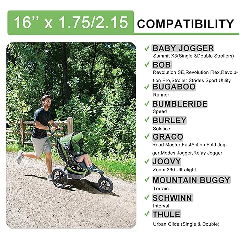 3-Pack)16'' x Back and x Front Wheel