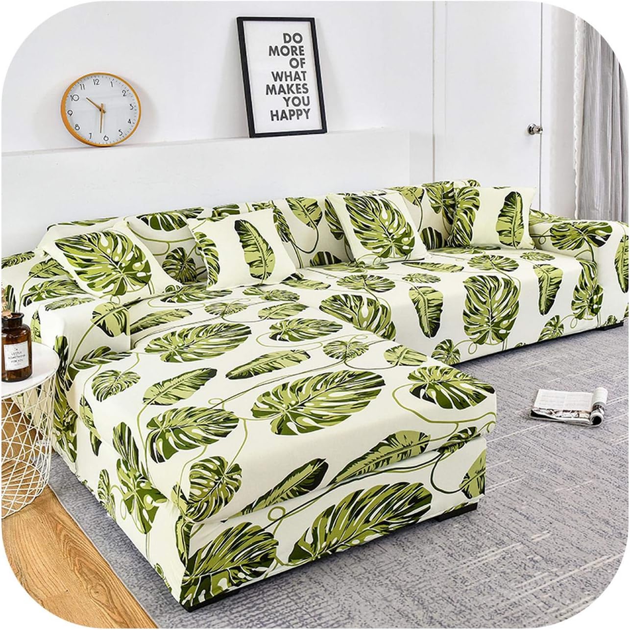 Sofa Covers Patterned Sofa Cover, Elastic Cotton Sofa Cover for Living