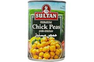 Sultan Chick Peas, 15.5 Ounce (Pack of 24)