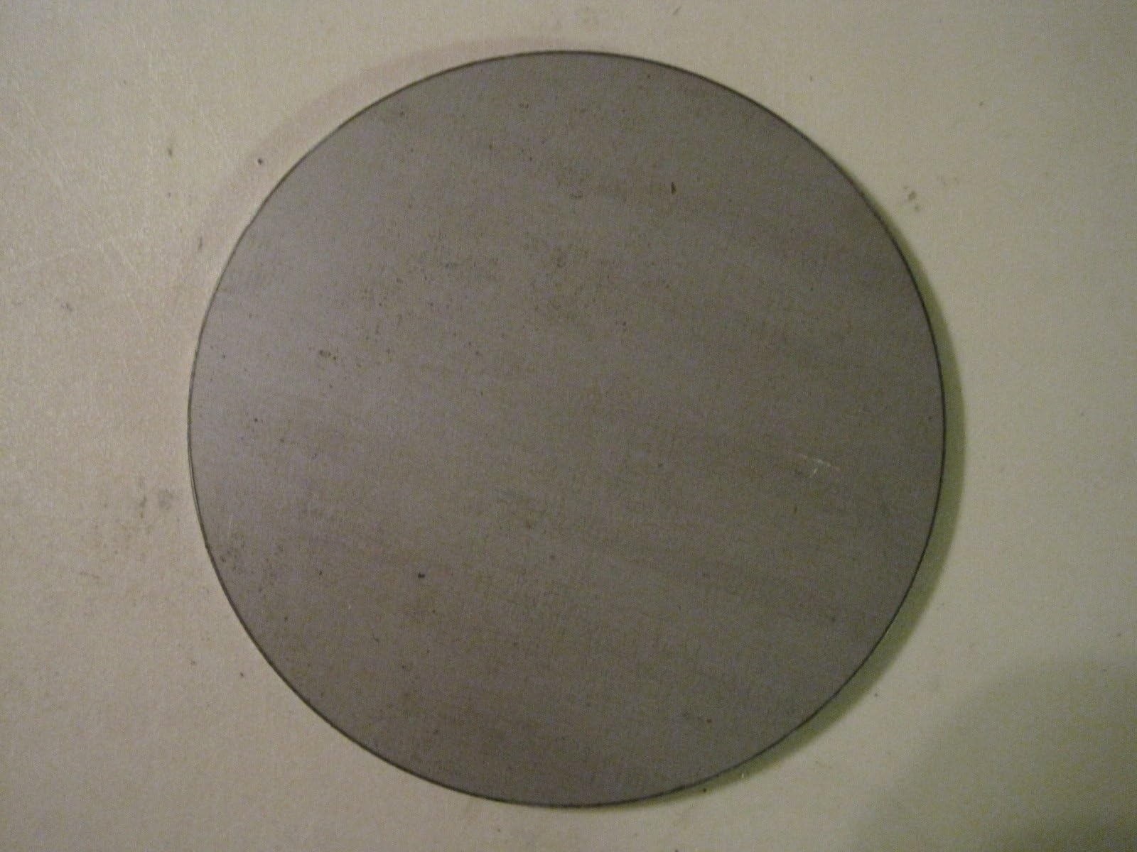 2TwentyTwo Steel Designs - 3/16" Steel Plate, 3.5" Diameter, A36 Steel